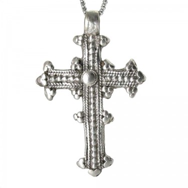 Ornate Coptic Cross from Dessie, Ethopia